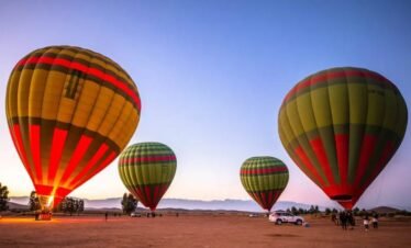 Hot Air Balloon Flight at Sunrise or Sunset in Marrakech