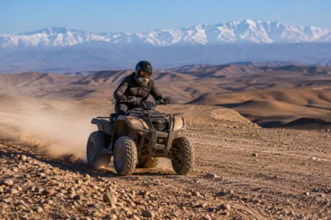 Quad Biking in Agafay Desert: Not the Sahara (Here's Why It Works) Desert near Marrakech